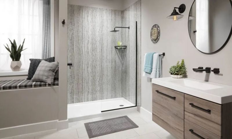 Tub To Shower Conversion